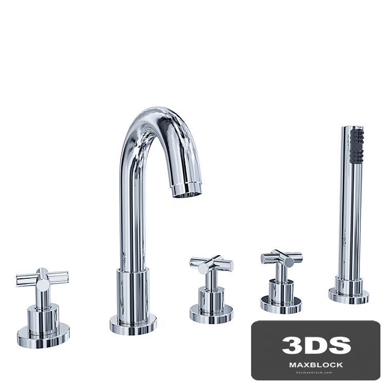 Fiore XT 25 CR0505 mixer on board the bath