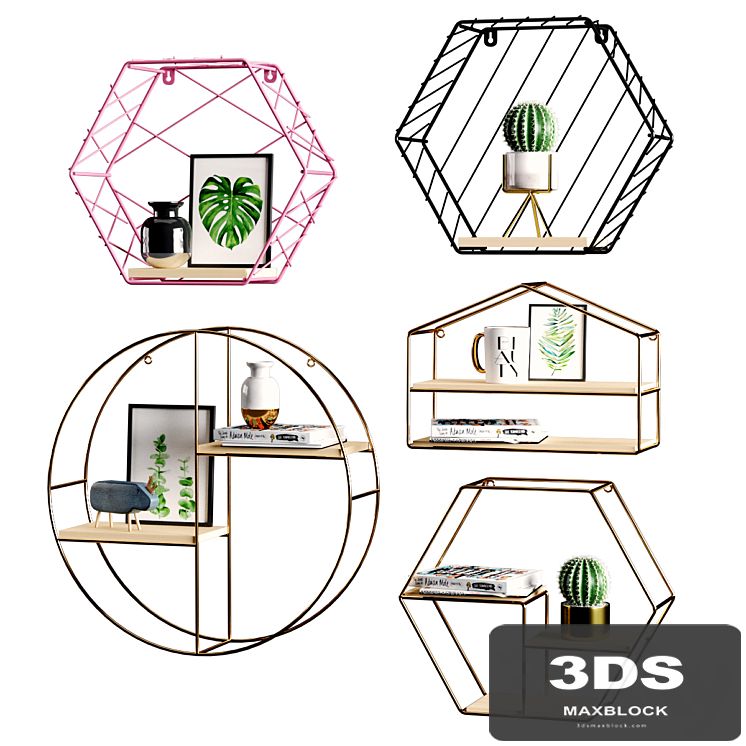 Shelves set 2