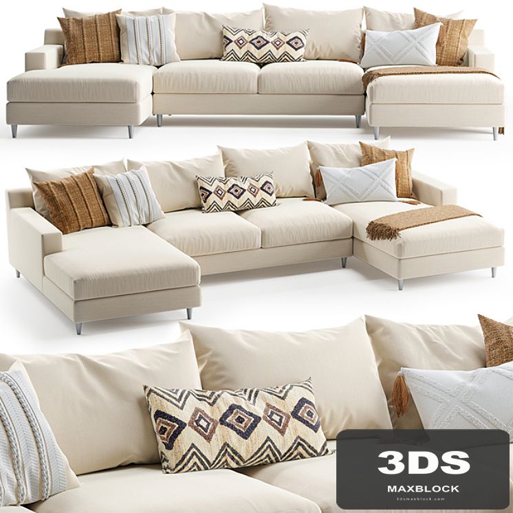 Sloan U-Sectional Sofa