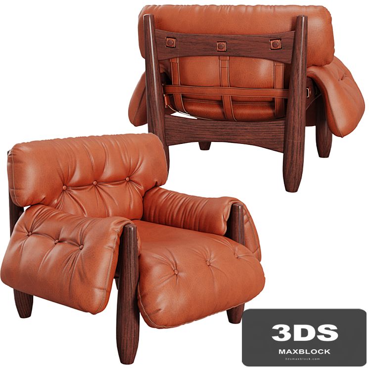 Mole armchair de LinBrasil