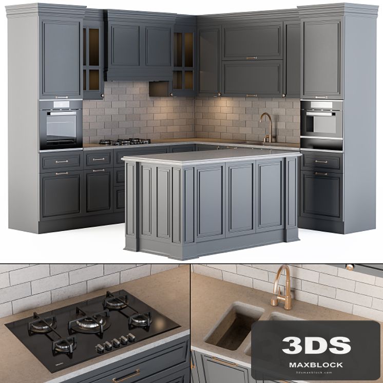 Kitchen NeoClassic Gray