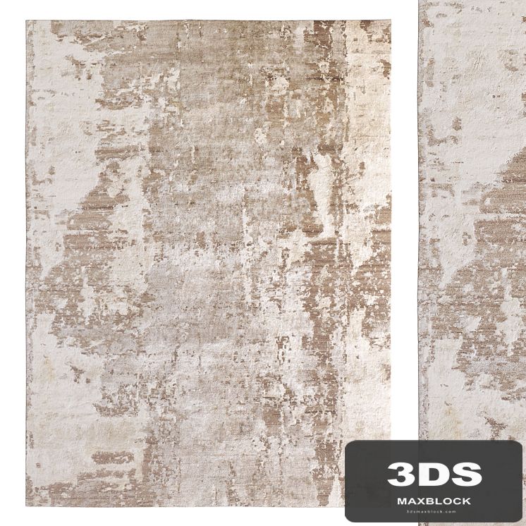 Azore Hand - Knotted silk Rug_657