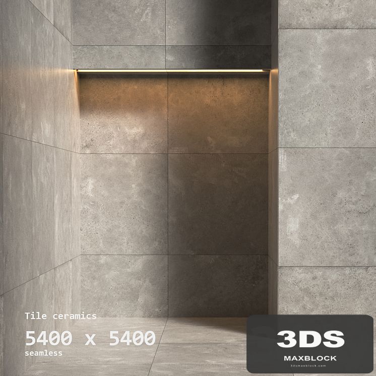 Porcelain stoneware for concrete