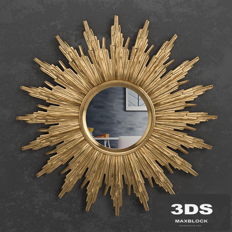 Petit miroir soleil