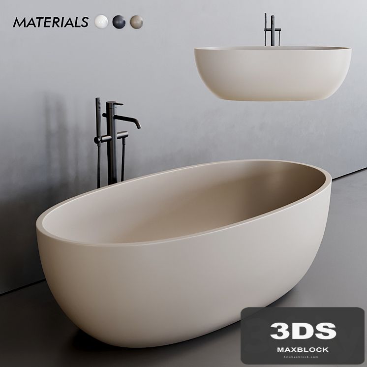 Esedra by SDR Ceramiche Bull Bathtub