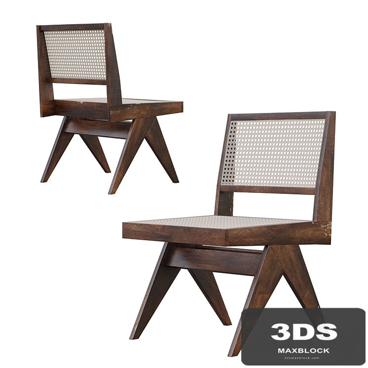 Pierre Jeanneret V Type Chair