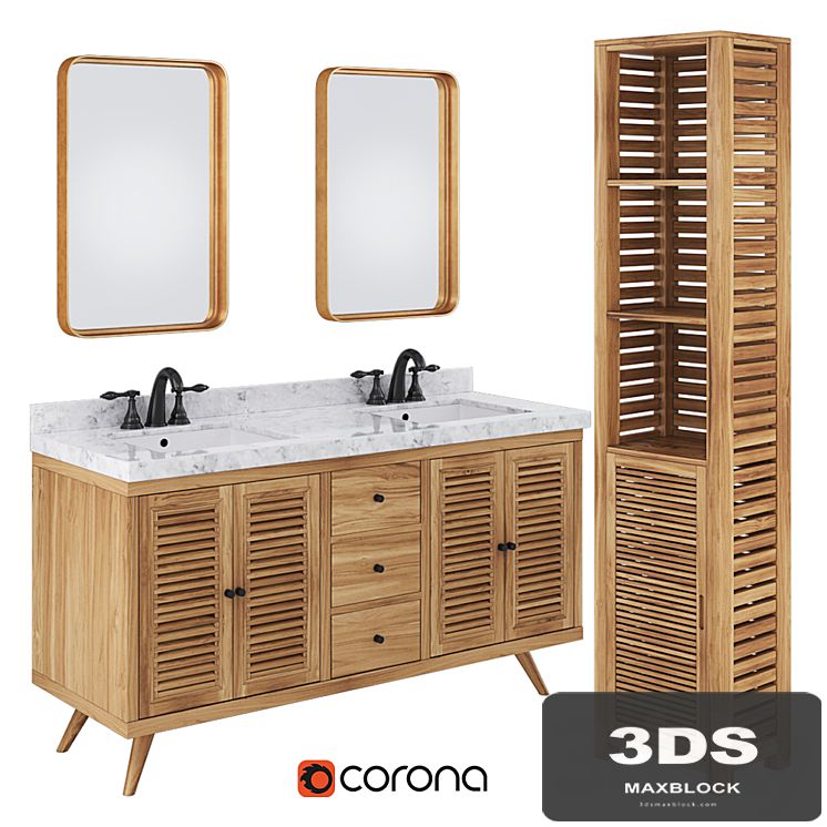 Avanity Harper Vanity Combo