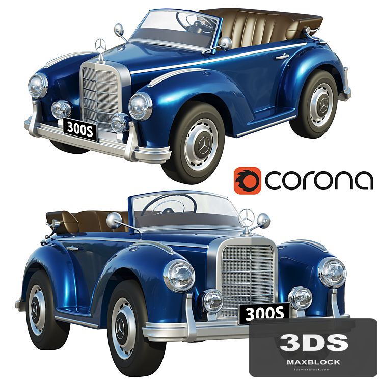 Children's electric car Mercedes-Benz 300S