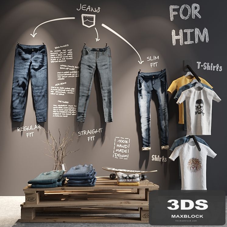Cloth Store Display Col1