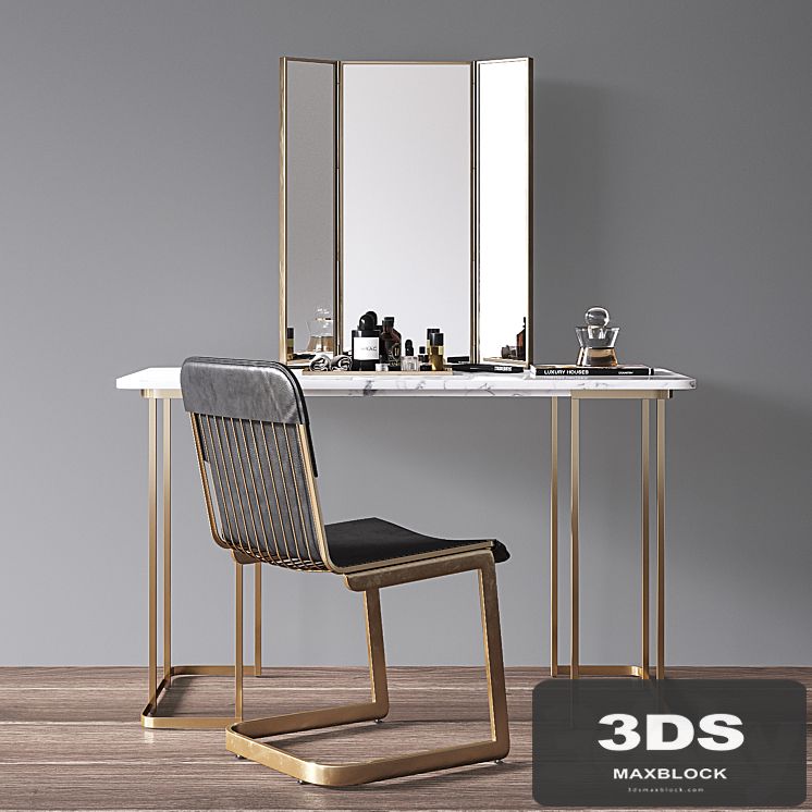 CB2 Dressing table set