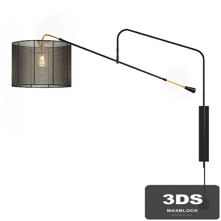 Hampton Lighting BOOM ARM SCONCE
