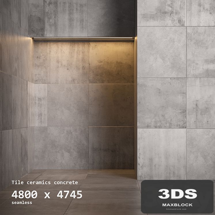 Tile concrete