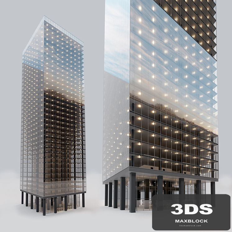 Office building. Skyscraper. 7