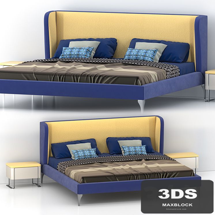 Contre-Jour Bed by Bobois Roche