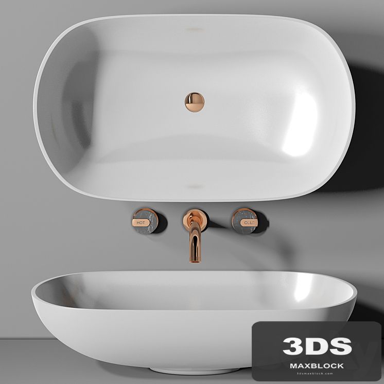 sink Planit Concave basin & Graff Mod plus faucet 2