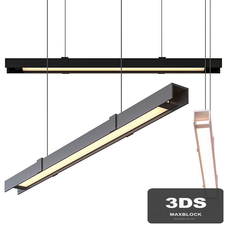 Alpha Linear Suspension Light By Kuzco Lighting