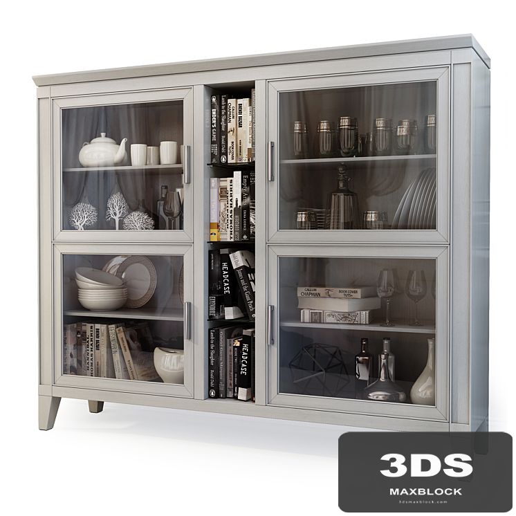 Wardrobe / Showcase Aster. Showcase by Le Fablier