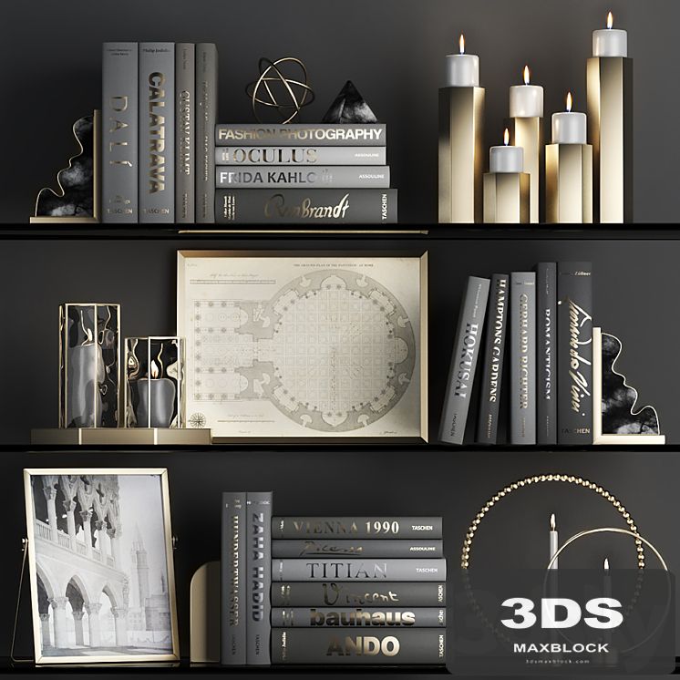 DECORATIVE SET 05 (black)