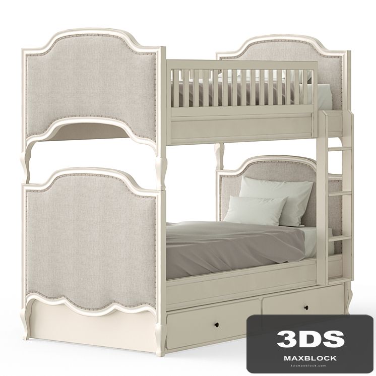 Bunk bed in the nursery
