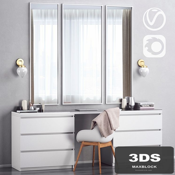 IKEA MALM Dressing Table