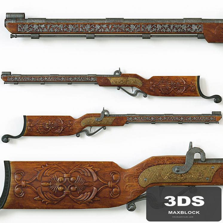 Vintage decorative shotgun