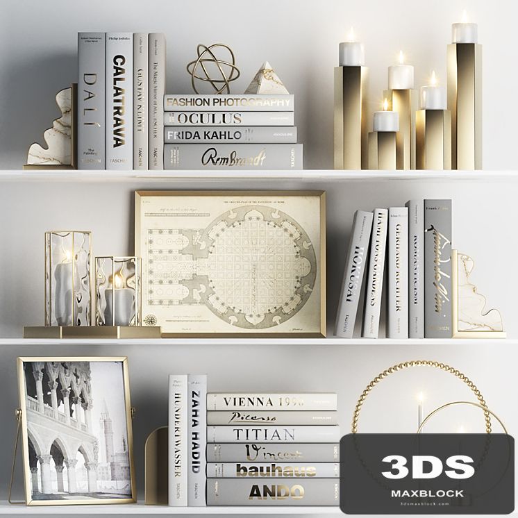 DECORATIVE SET 05 (white)