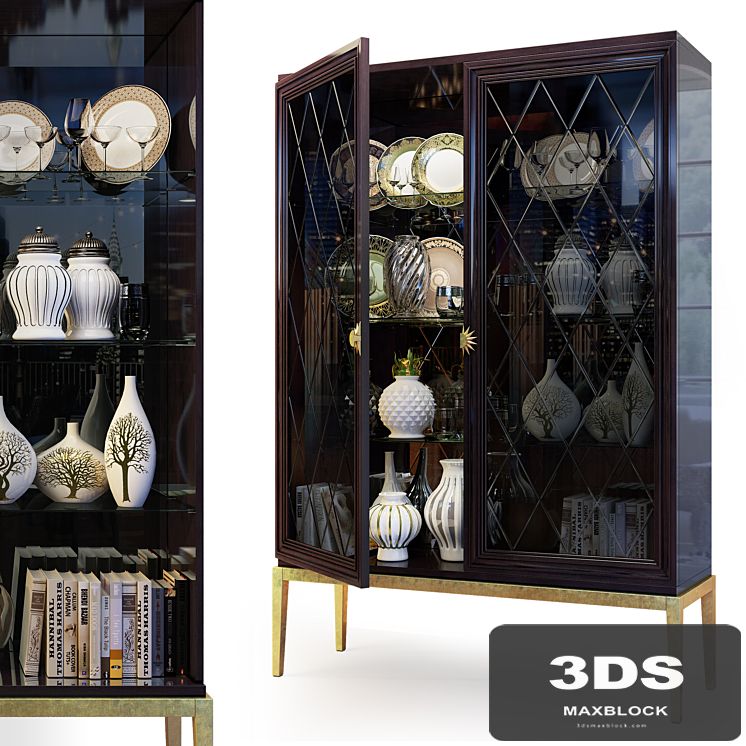 Wardrobe / Showcase Art Deco, Gatsby. Cabinet / showcase by Cavio Casa