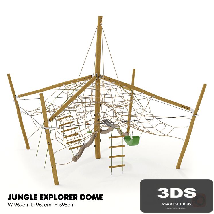 KOMPAN. JUNGLE EXPLORER DOME