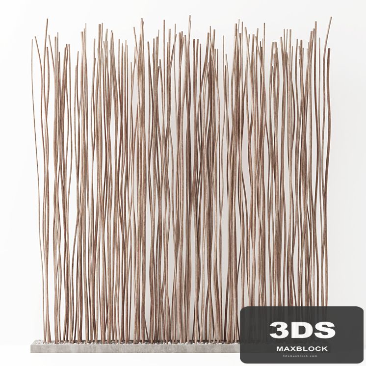 Thin branch planter