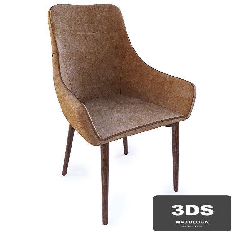 Chair - Diana beige velvet from ST, Stool Group