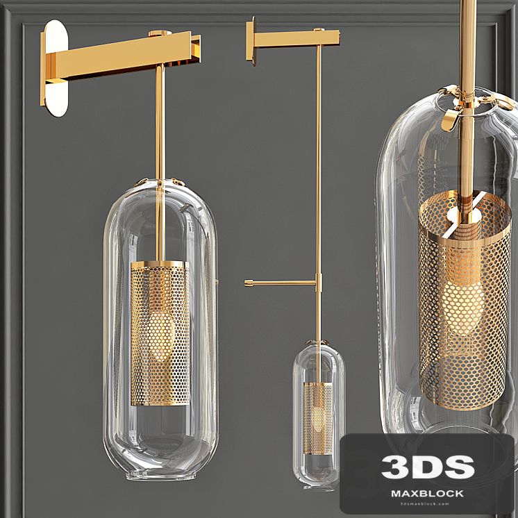 Wall lamp Perforation Wall Lamp