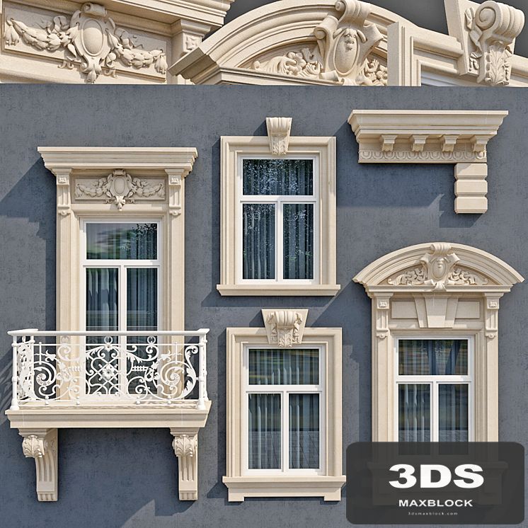 Windows in the style of modern classic 6