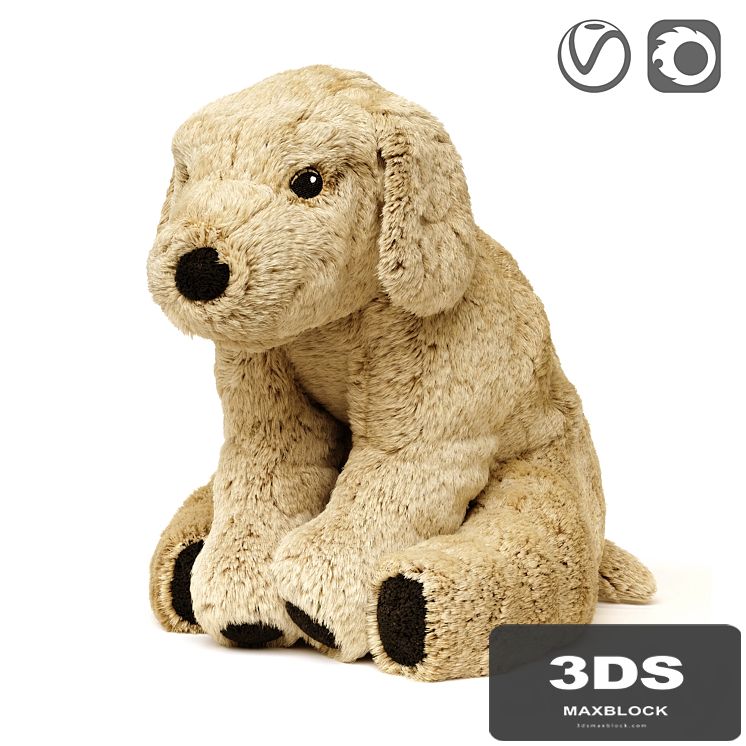 GOSIG GOLDEN Soft toy dog, golden retriever