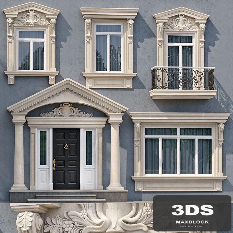 Windows and doors in the style of modern classics 5