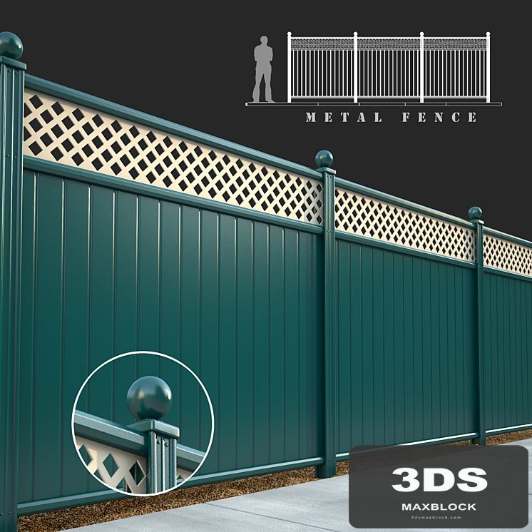 metal fence