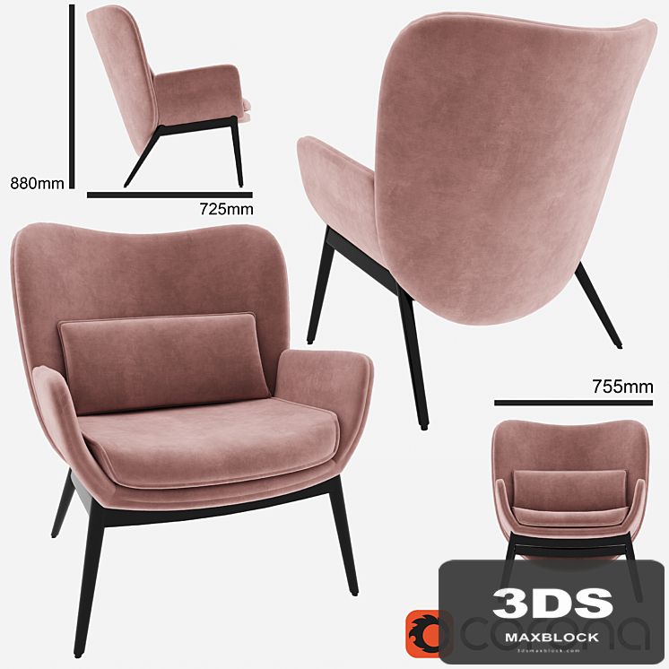 Cammy Armchair by Castlery
