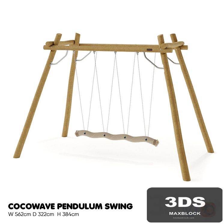 KOMPAN. COCOWAVE PENDULUM SWING