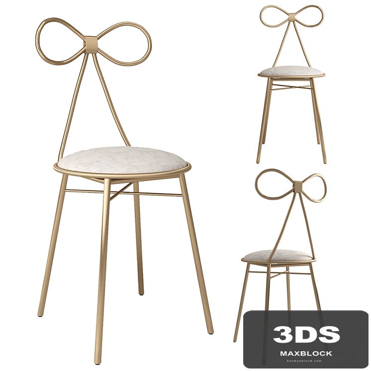 Chair Coquette Gold