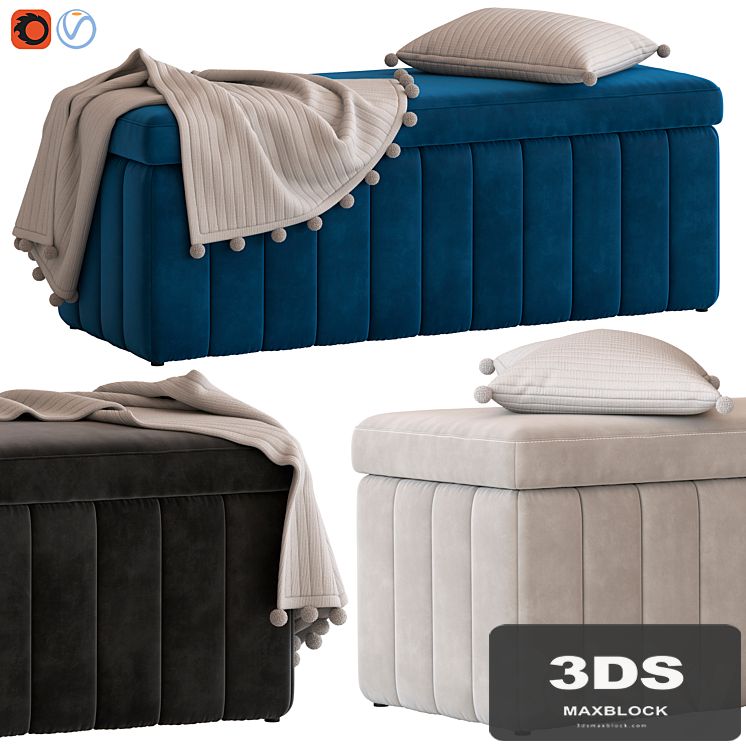 Mercer and Reid Kensington Collection Blanket Box