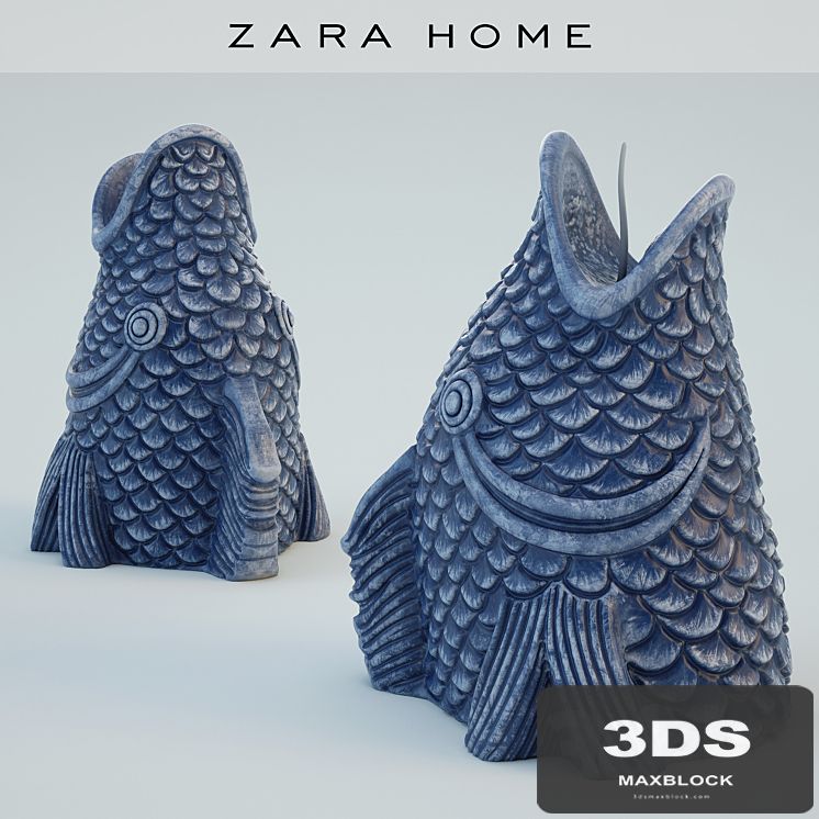 Zara home Candle Fish Candle