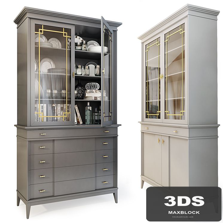 Wardrobe / sideboard Manhattan. Showcase / sideboard