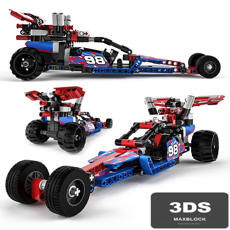 Lego Technic 42010 + 42011