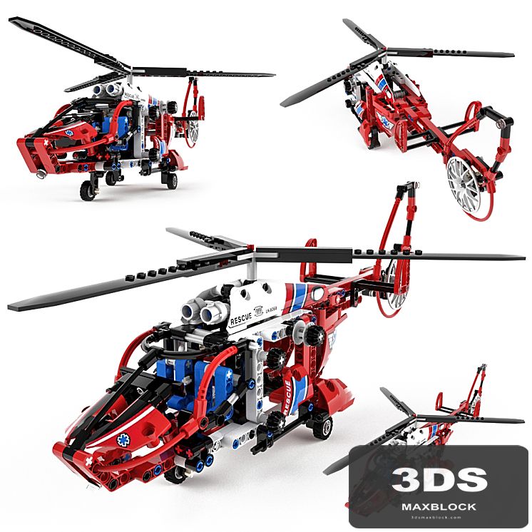 Lego Technic Rescue Helicopter