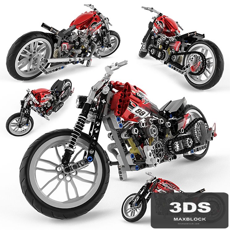 Lego Technic Motorbike Alternative