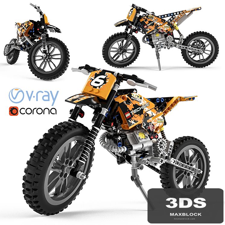 Lego Technic Moto Cross Bike