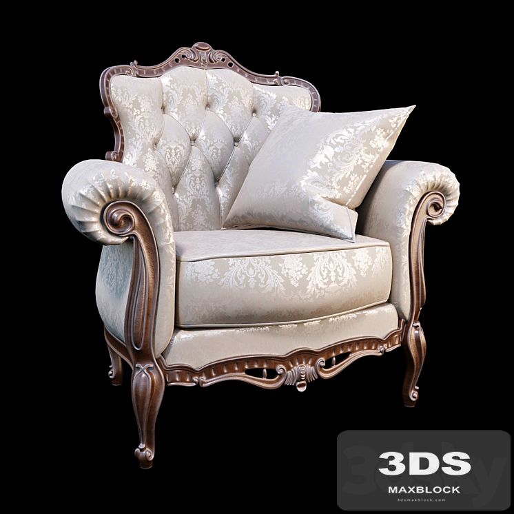 Armchair Angelo Cappellini AUSTEN