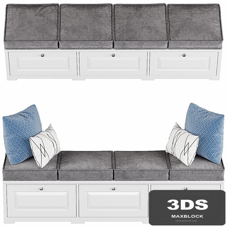 Cupboard with pillows 002