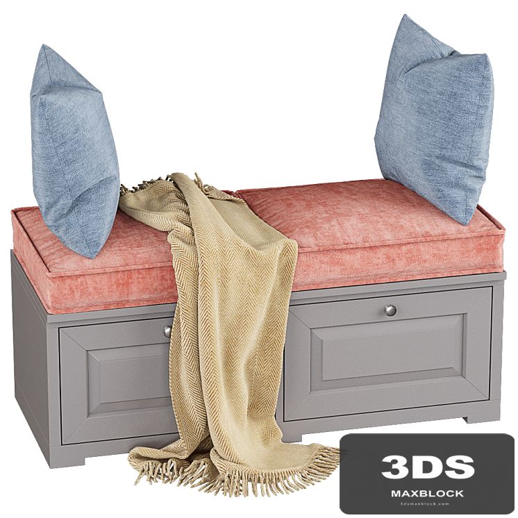 Cupboard with pillows 003