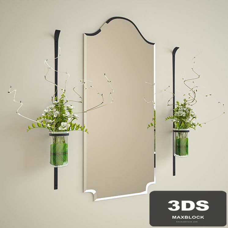 Mirror decor set