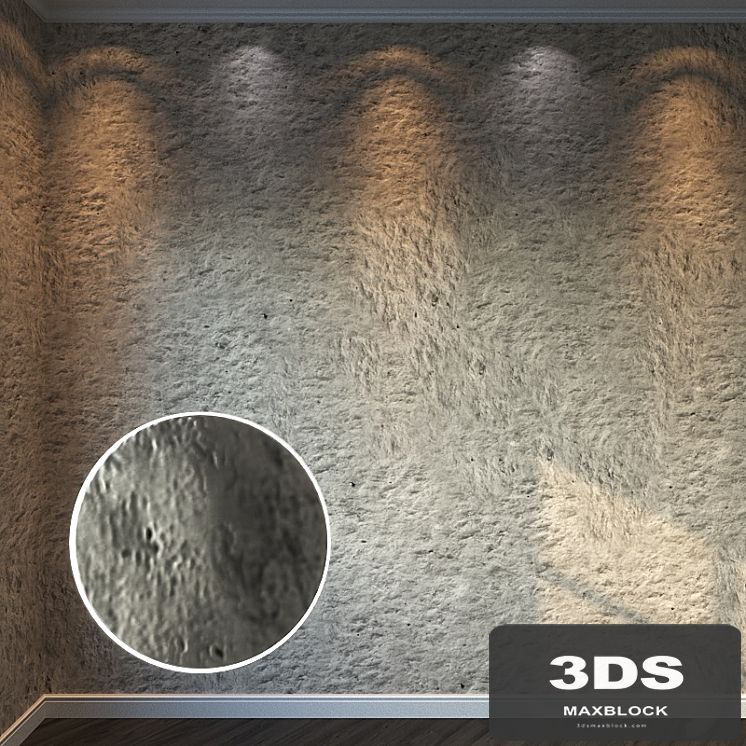 Decorative Stucco 439 - 8K Material